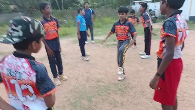 Morning session starts with physical activities