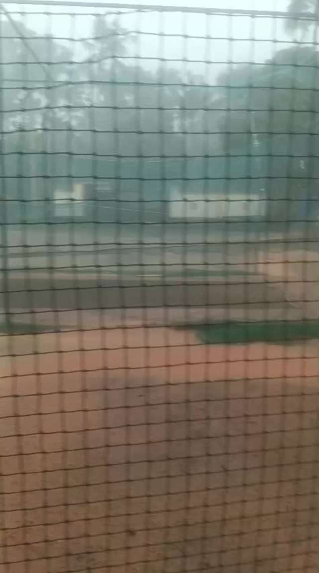 Raining eventhough session full of students