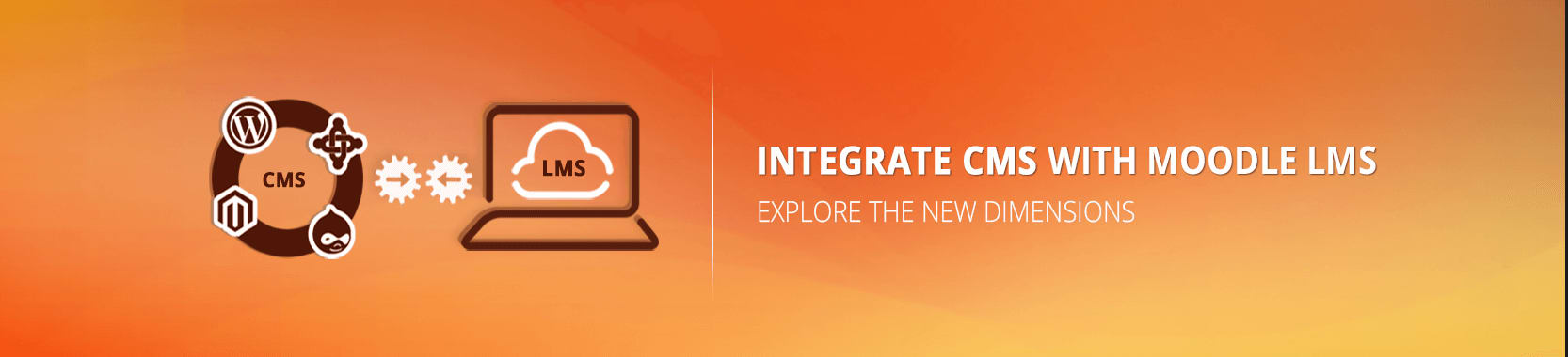 Integrate moodle with CMS for a better user experience
