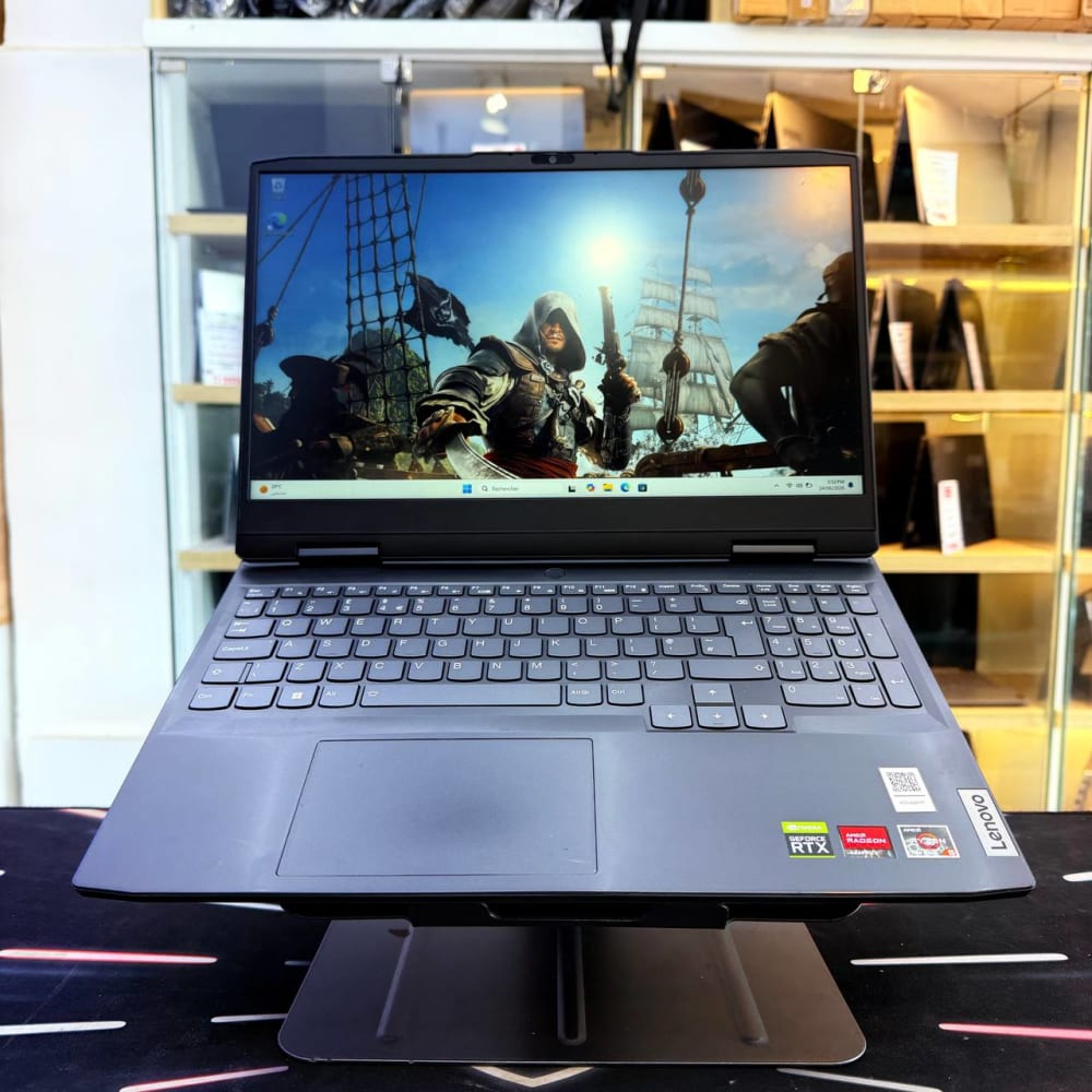 LENOVO   LENOVO IDEAPAD GAMING 3 RYZEN 5 7535HS 16GB 512GBSSD RTX 4050 6GBVRAM 15.6'' FHD 120Hz - LAPTOP vue 2