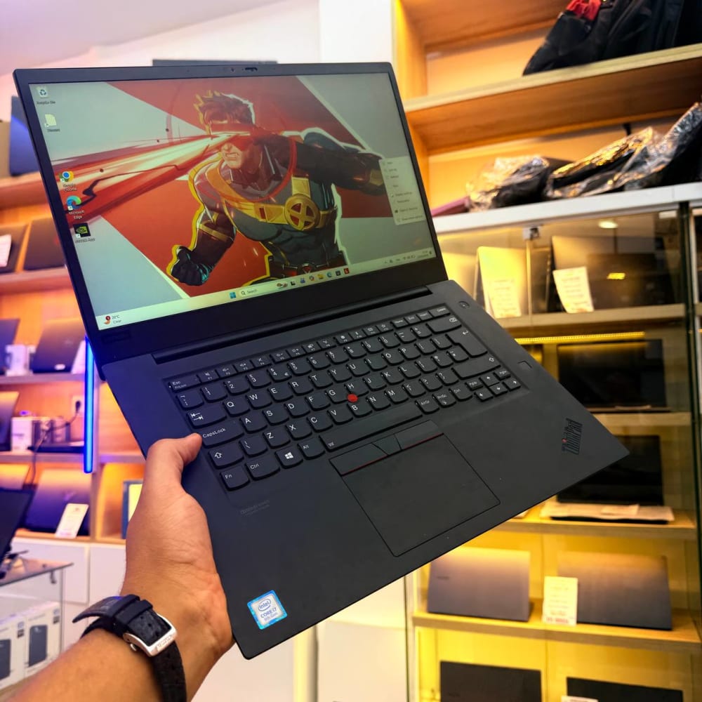 LENOVO  LENOVO THINKPAD X1 EXTREME I7 9750H 32GB 512GB SSD GTX 1650 4GBVRAM 15.6'' FHD - LAPTOP GAMER vue 6