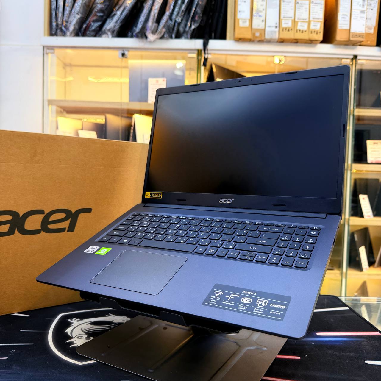 ACER ACER ASPIRE 3 I5 1035G1 8GB 512GB SSD NVIDIA MX 330 2GBVRAM 15.6' FHD - LAPTOP vue 7