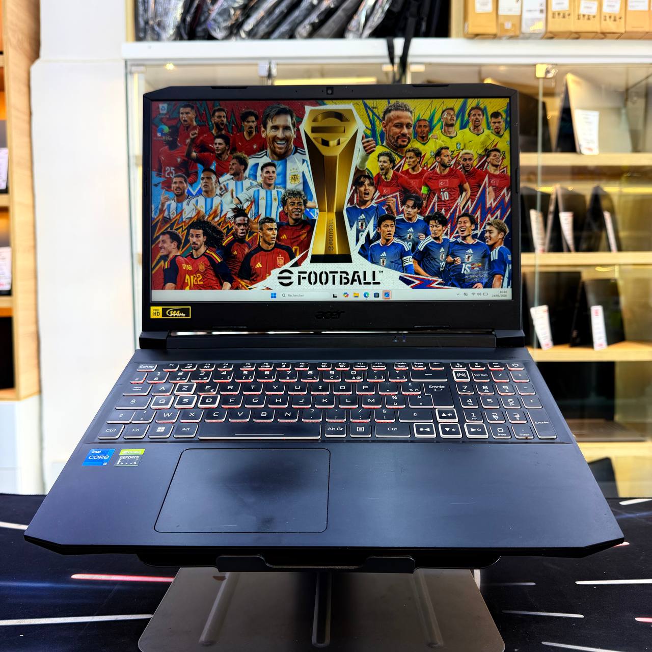 ACER  ACER NITRO 5 I5 11400H 16GB 512GB SSD RTX3060 6GBVRAM 15.6'' FHD 144Hz - LAPTOP vue 2