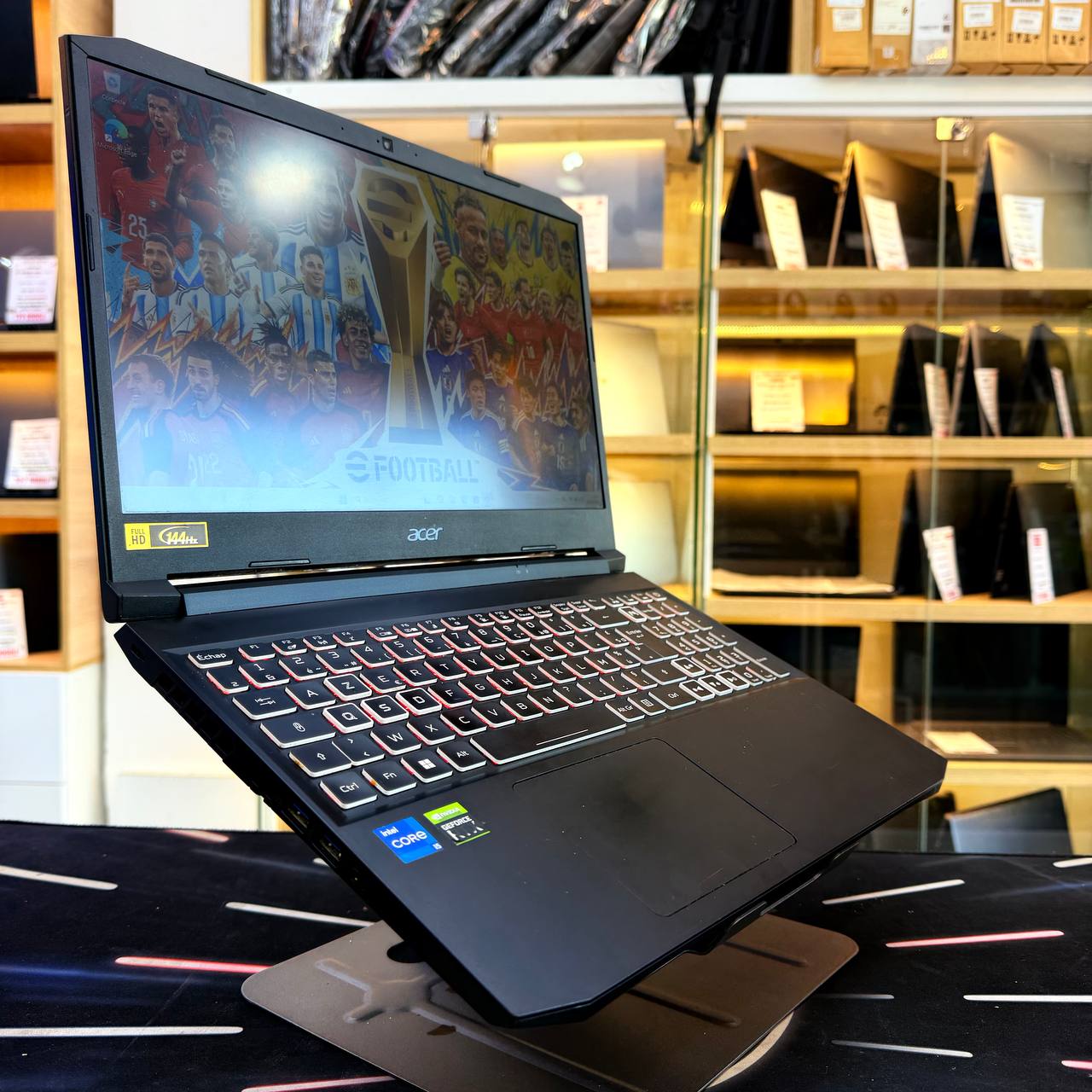 ACER  ACER NITRO 5 I5 11400H 16GB 512GB SSD RTX3060 6GBVRAM 15.6'' FHD 144Hz - LAPTOP vue 3