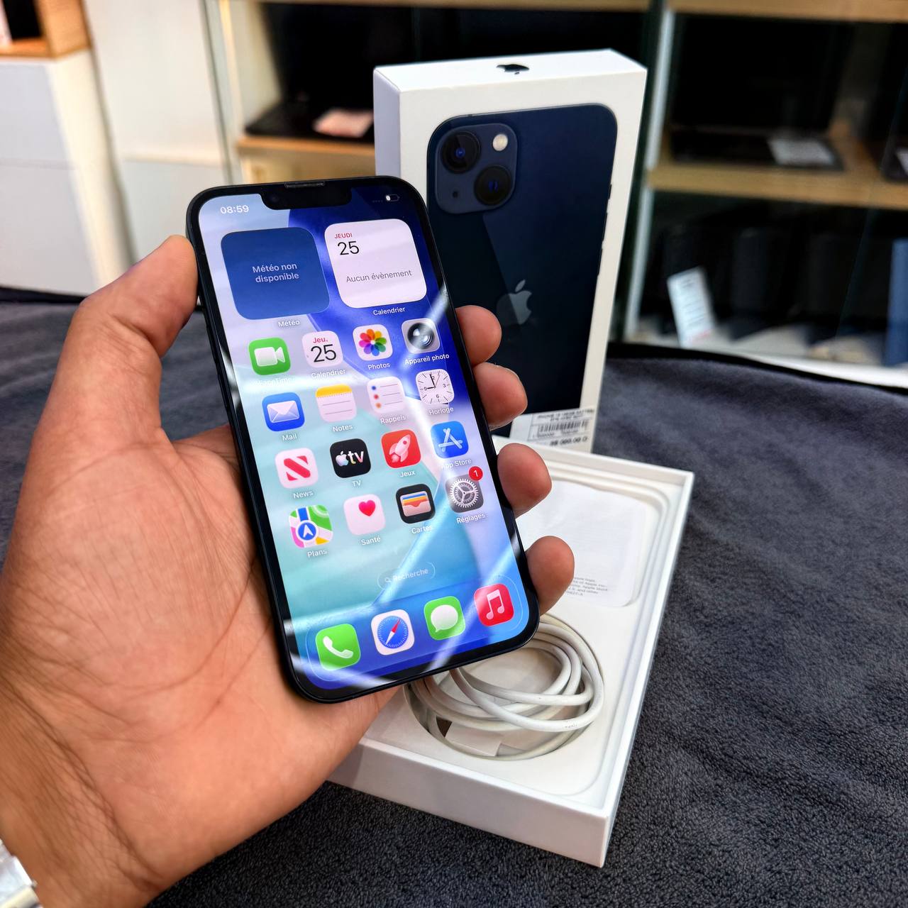 APPLE APPLE IPHONE 13 128GB BATTERIE 91% - TELEPHONE vue 3