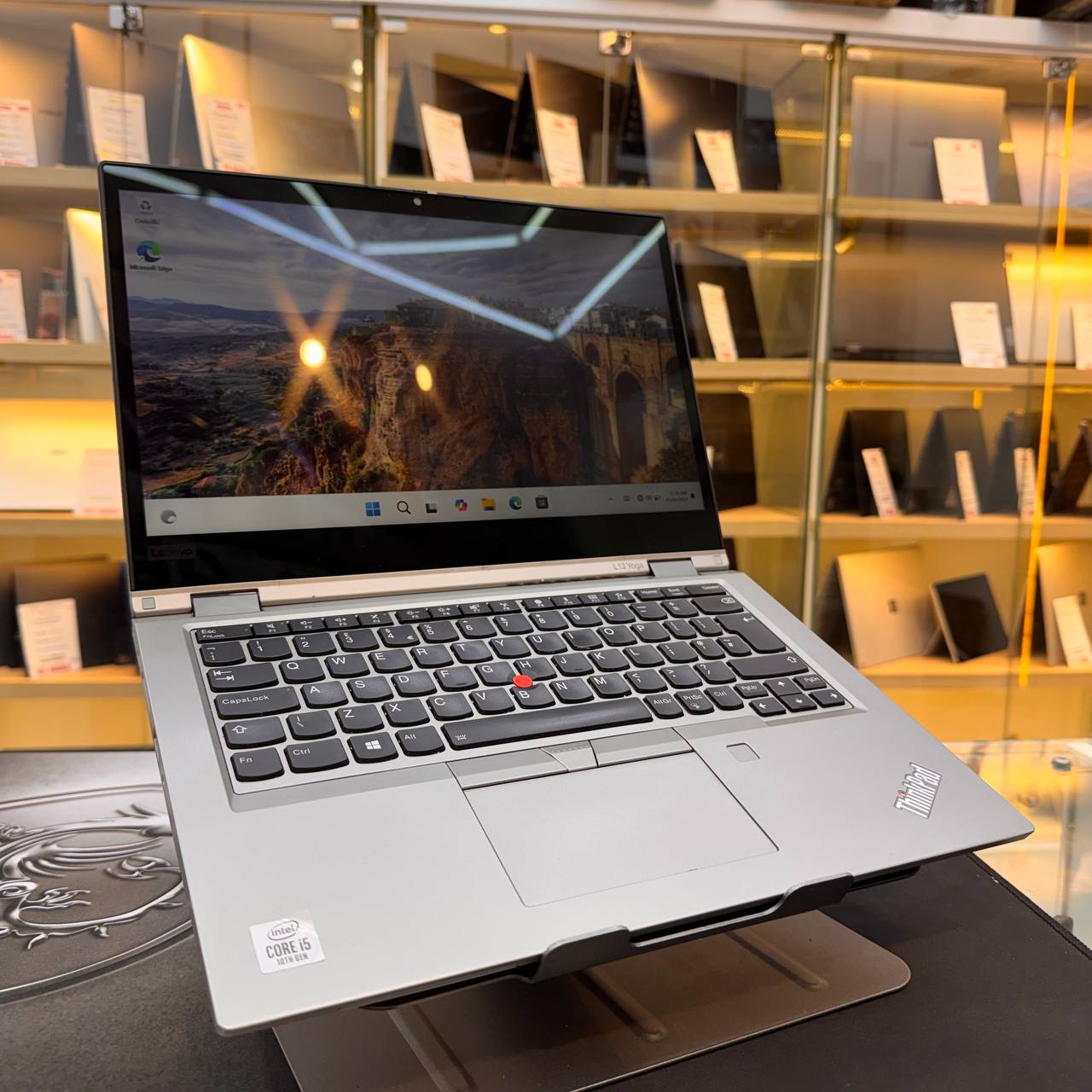 LENOVO  LENOVO THINKPAD L13 YOGA X360 I5 10210U 8GB 256GB SSD 13.3'' FHD TACTILE - LAPTOP vue 6