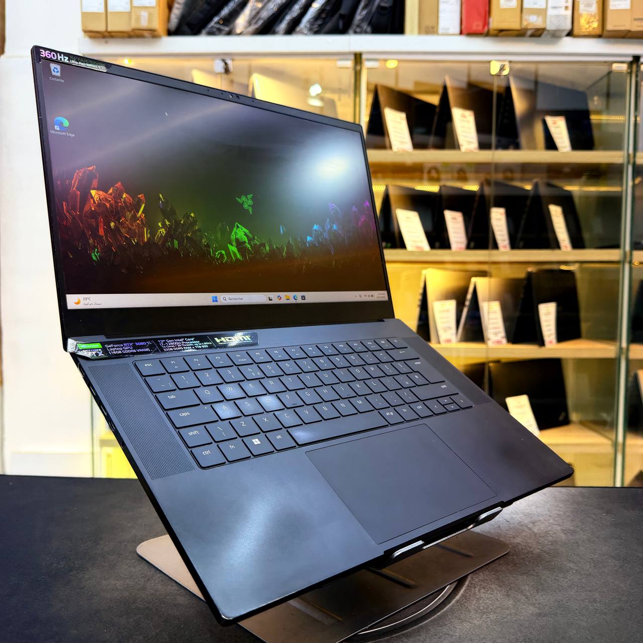 RAZER RAZER BLADE 15 I7 12800H 32GB 1000GB SSD RTX 3080TI 16GBVRAM 15.6'' FHD FHD 360Hz - LAPTOP GAMER vue 3