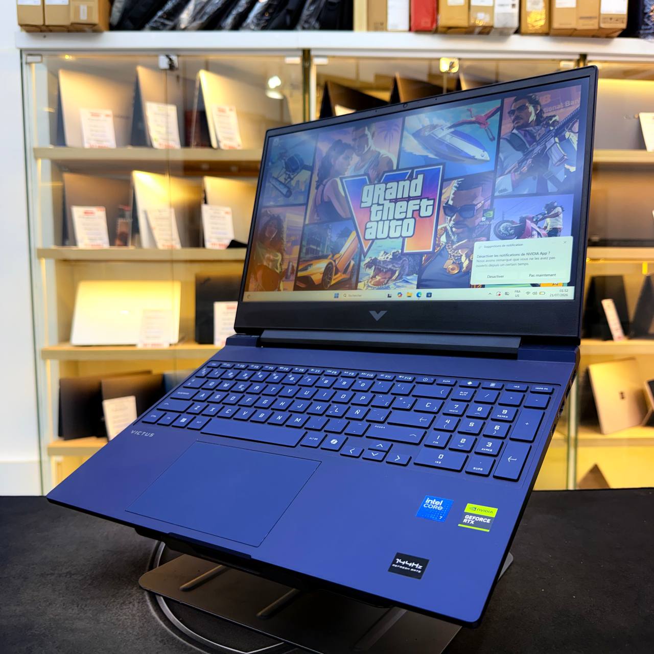 ACER ACER NITRO 5 I5 12450H 16GB 512GB SSD RTX 4060 8GBVRAM 15.6'' FHD 144Hz - LAPTOP GAMER vue 2