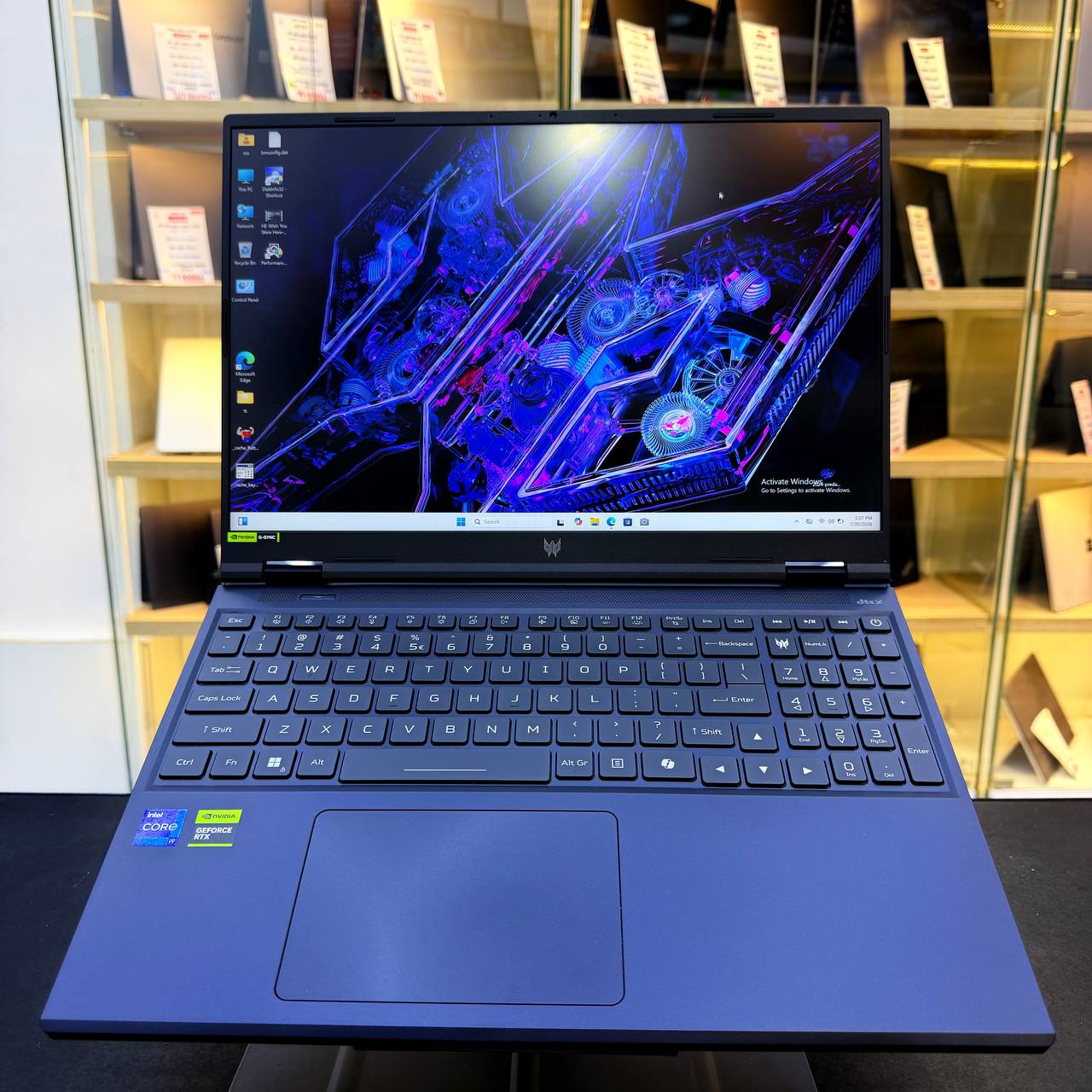 ACER PREDATOR HELIOS NEO 16 I9 14900HX 16GB 1000GB SSD RTX 4060 8GBVRAM 16'' 2K 180Hz - LAPTOP GAMER vue 3