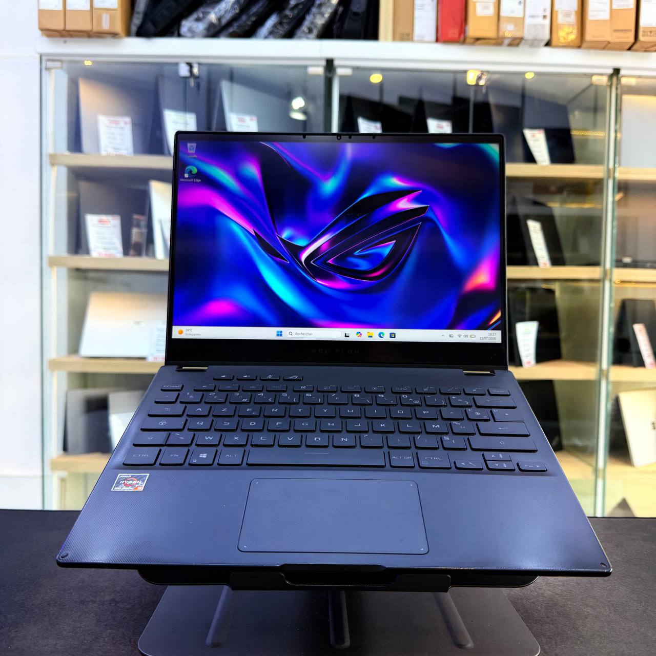 ASUS  ASUS ROG FLOW X13 RYZEN 9 5900HS 32GB 1000GB SSD RTX 3050TI 13.3'' FHD 120Hz X360 TACTILE - LAPTOP GAMER vue 3