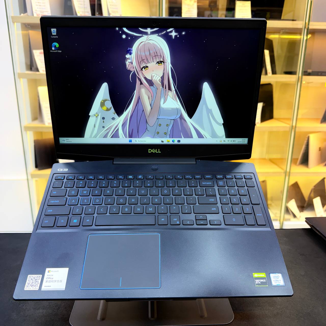DELL DELL G3 INTEL CORE I7 9750H 16GB 512GB SSD GTX 1650 4GBVRAM 15.6'' FHD - LAPTOP GAMER vue 2