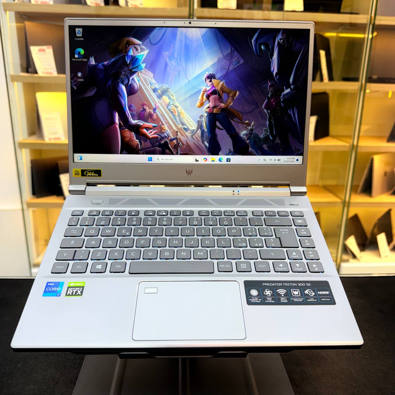 ACER ACER PREDATOR TRITON 300 SE INTEL CORE I7 11370H 16GB 512GB SSD - LAPTOP GAMER vue 7
