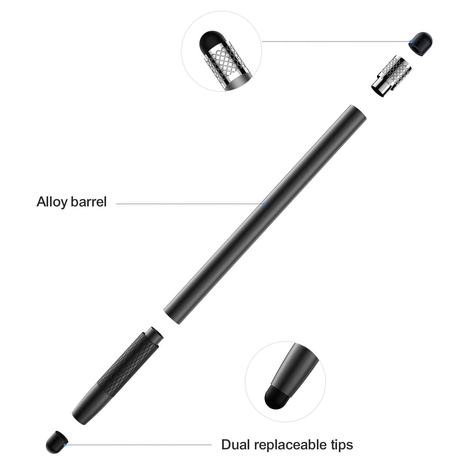 JOYROOM PASSIVE STYLUS PEN JR-DR01 - ACCESSOIRES vue 4