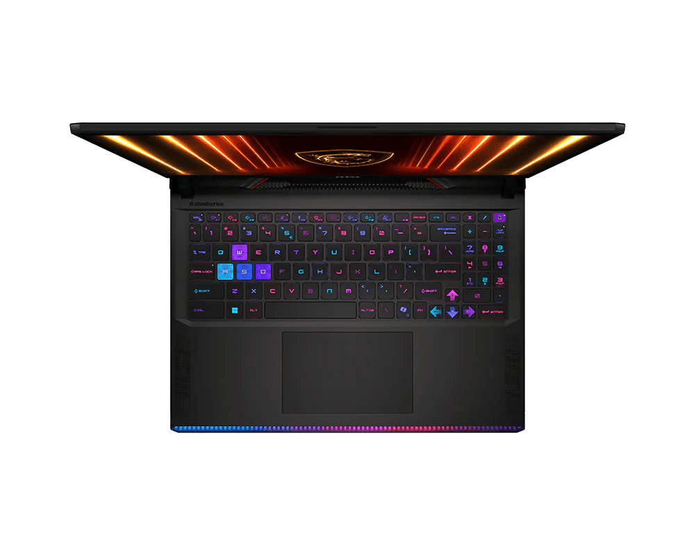 MSI MSI Raider 16 HX Al Intel Ultra 9 275HX 64GB RAM 2000GB SSD RTX 5090 24GBVRAM 16'' QHD+ 240Hz - LAPTOP GAMER vue 3