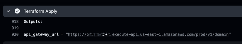 API Gateway URL Example