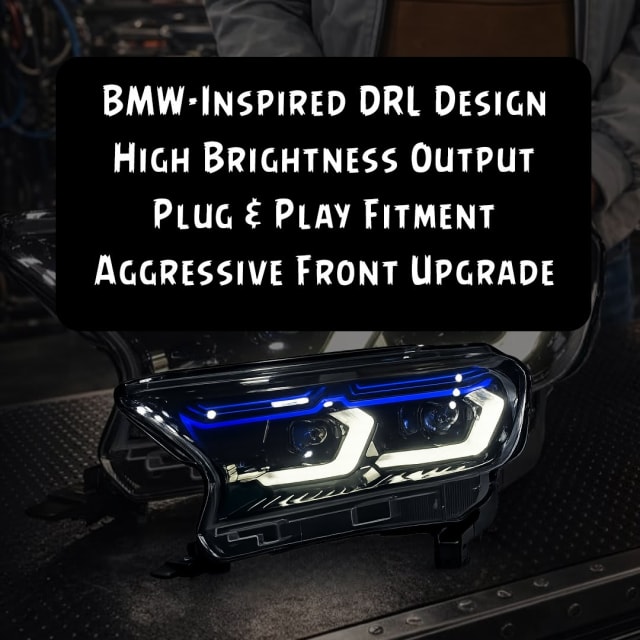 Ford Endeavour BMW Style Headlights
