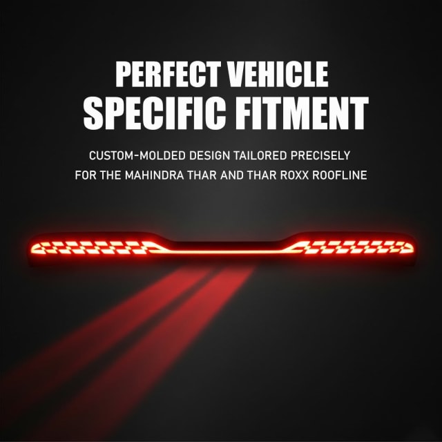 New Bronco Plus Spoiler for Thar Roxx with LED Brake Light