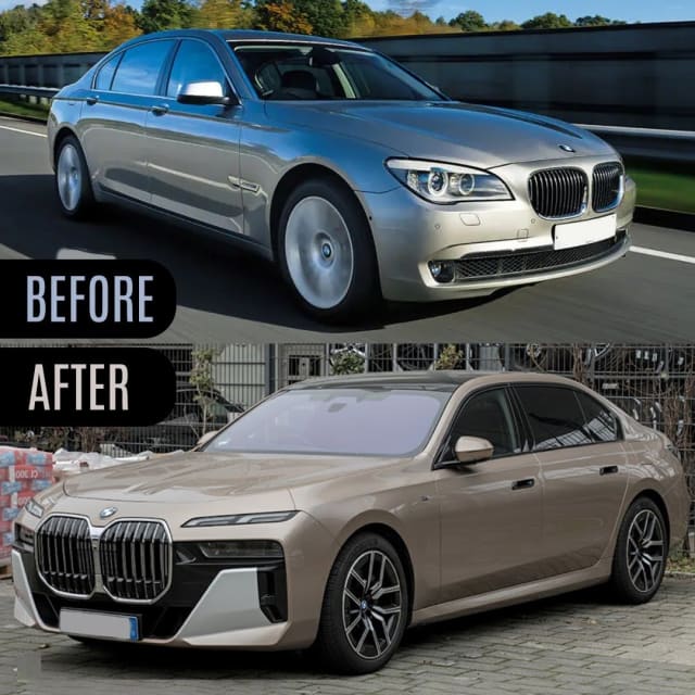 BMW 7 Series F02 to G70 Facelift Conversion Kit