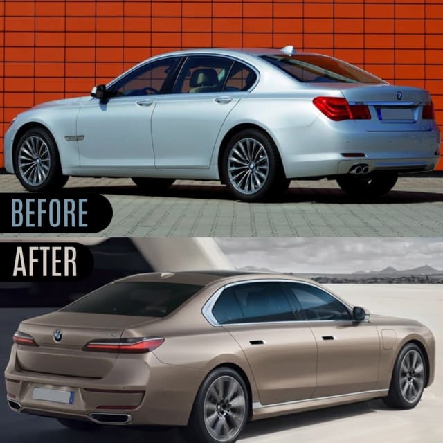 BMW 7 Series F02 to G70 Facelift Conversion Kit