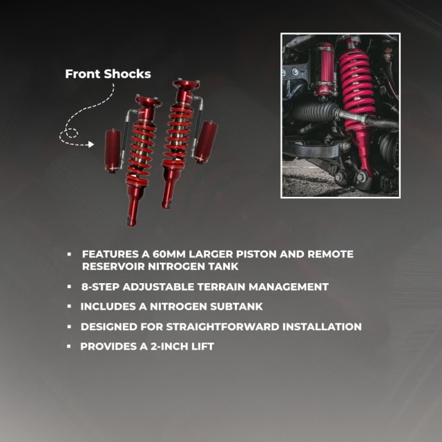 profender king series full kit suspension for ford endeavour
