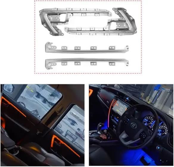 Ambient lights for fortuner type 3 and type 4 - 18 pcs