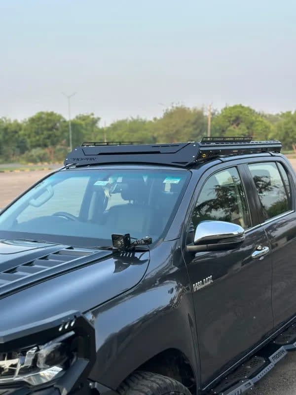 Proman Drill Free Roof Carrier Toyota Hilux for rugged off-road cargo