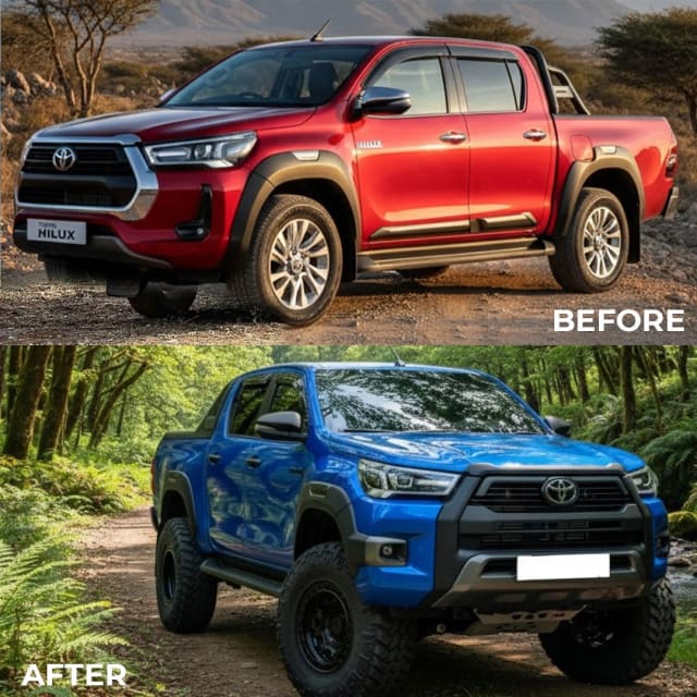Toyota Hilux Revo To Rocco body kit