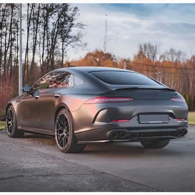 Roof Trunk Rear Spoiler Compatible with Mercedes Gt Amg Coupe X290 2018-2022