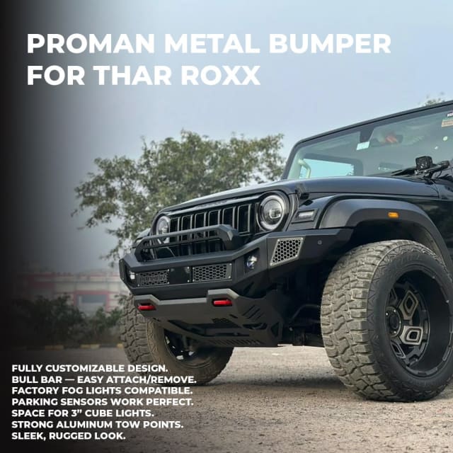 Proman metal Bumper for THAR ROXX (Mark 1)