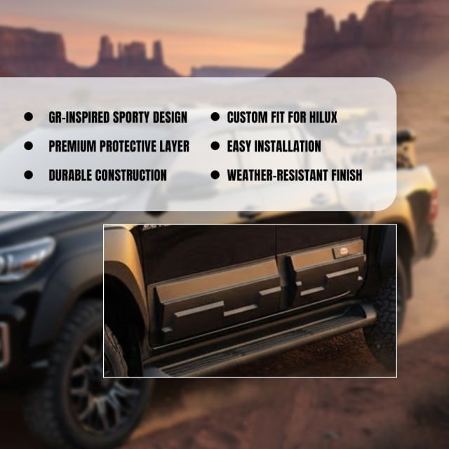 GR Door Cladding For Toyota Hilux