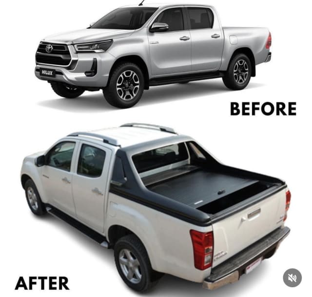 Toyota Hilux ABS Roll Bar