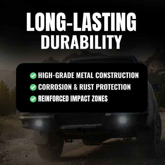 Imported Rear Metal Bumper For Toyota Hilux
