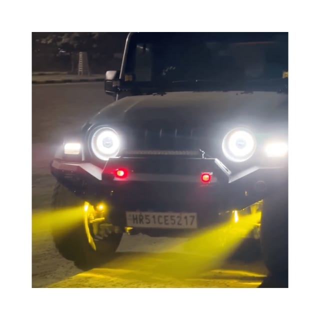 Proman Knuckle Light Mount Clamp For Mahindra Thar