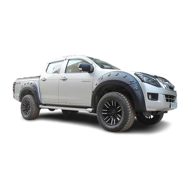 Isuzu Dmax Vcross 2016-2019 - Rivit style fender flares.