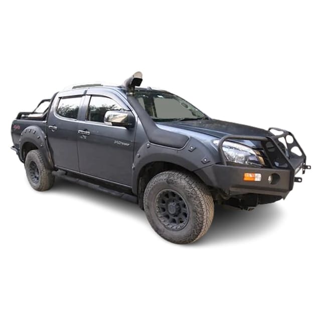 Isuzu Dmax Vcross 2016-2019 - Rivit style fender flares.