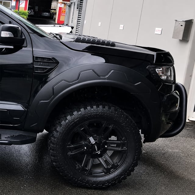 New style fender flares for Ford Endeavour