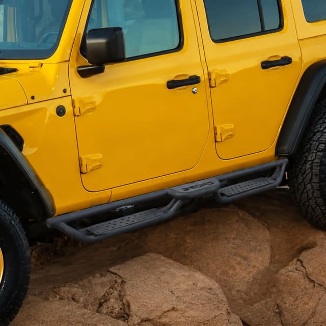 Jeep Wrangler Metal Side Steps