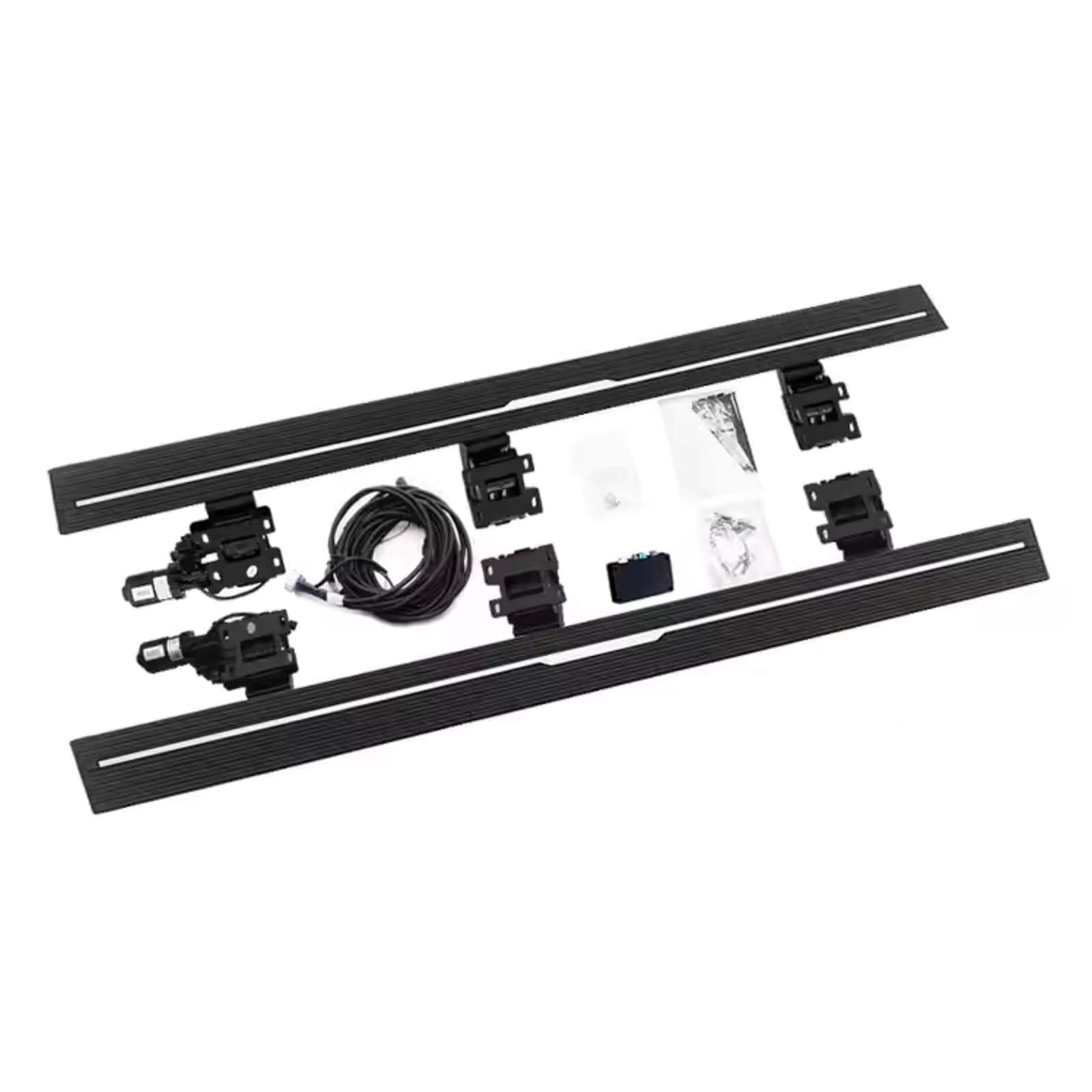 Automatic side steps for toyota hilux