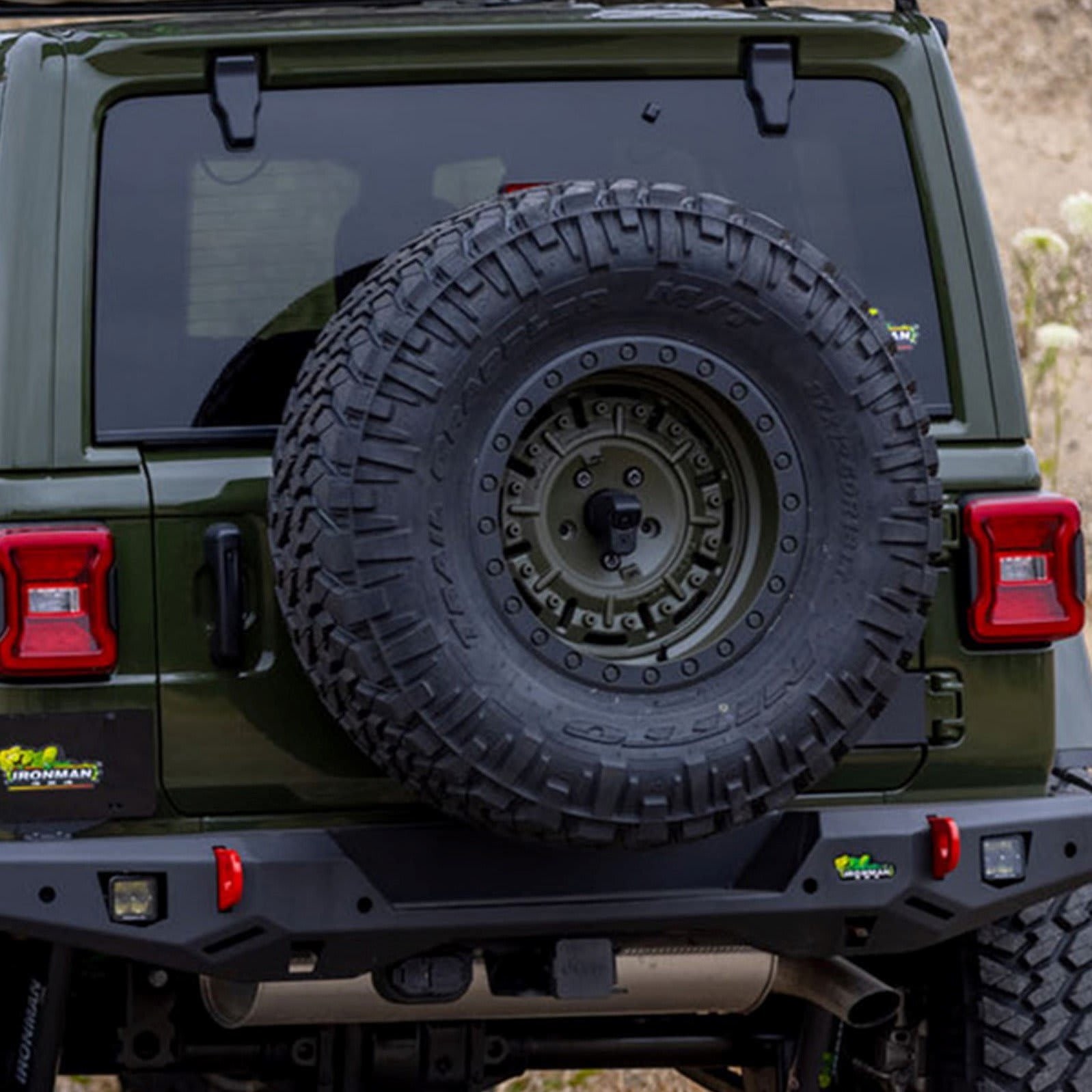 ironman Spare Tire Relocation Kit Suited for Jeep Wrangler JL/JLU