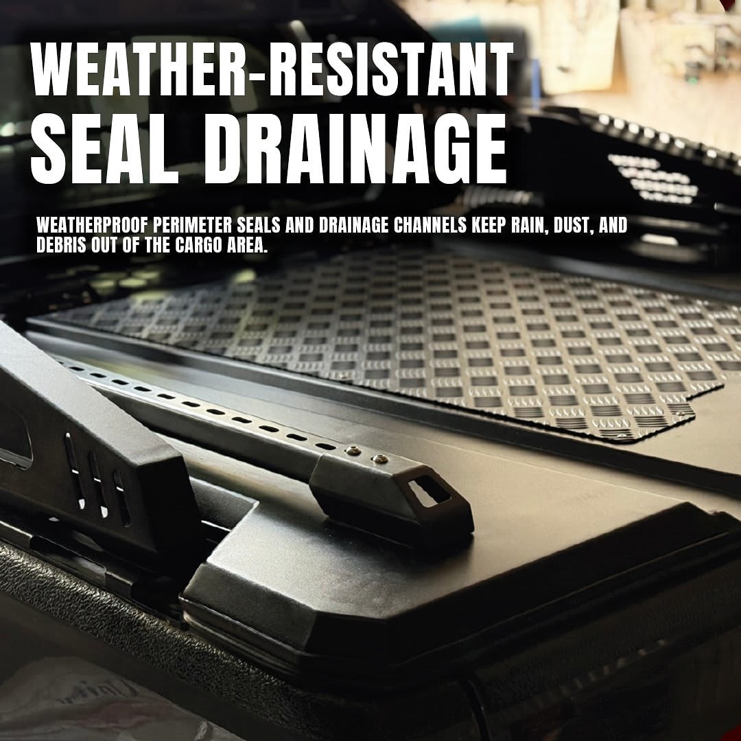 Proman Aluminium Hard Lid (Motorised) for Toyota Hilux