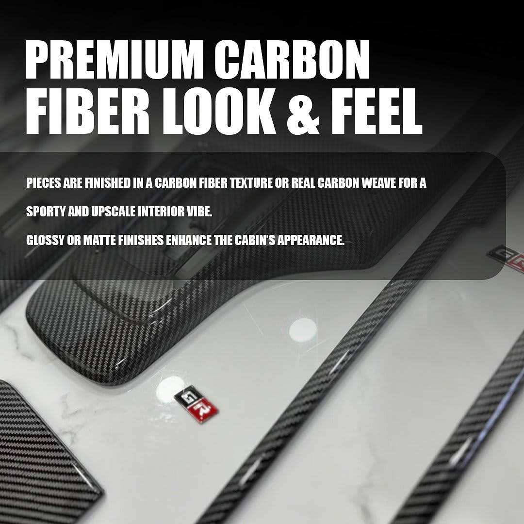 Toyota Fortuner Interior Carbon Kit