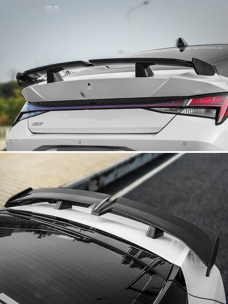12th Gen Universal Carbon Fibre Rear Spoiler for Sedan (High Bracket)