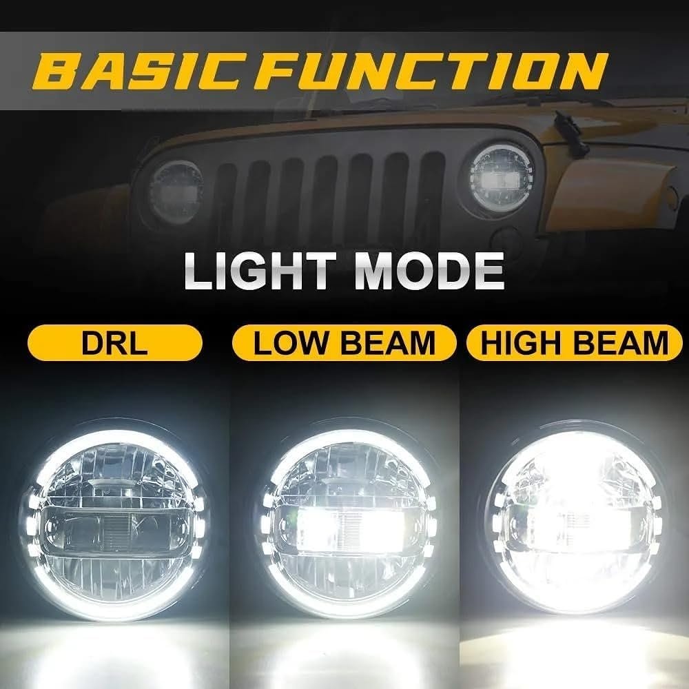 Mahindra Thar King Kong Style Headlight