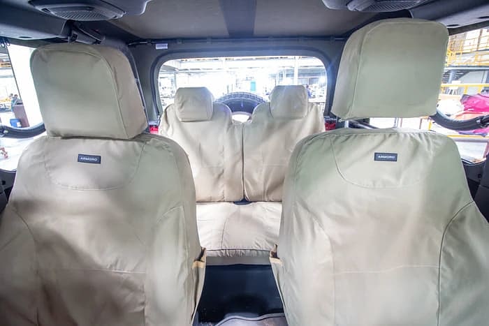 Mahindra Thar 2020 Waterproof Canvas Seat Cover