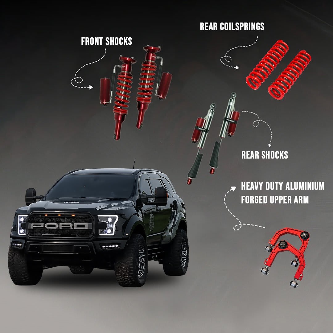profender king series full kit suspension for ford endeavour