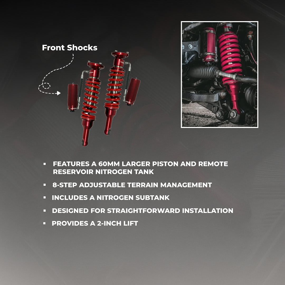 profender king series full kit suspension for ford endeavour
