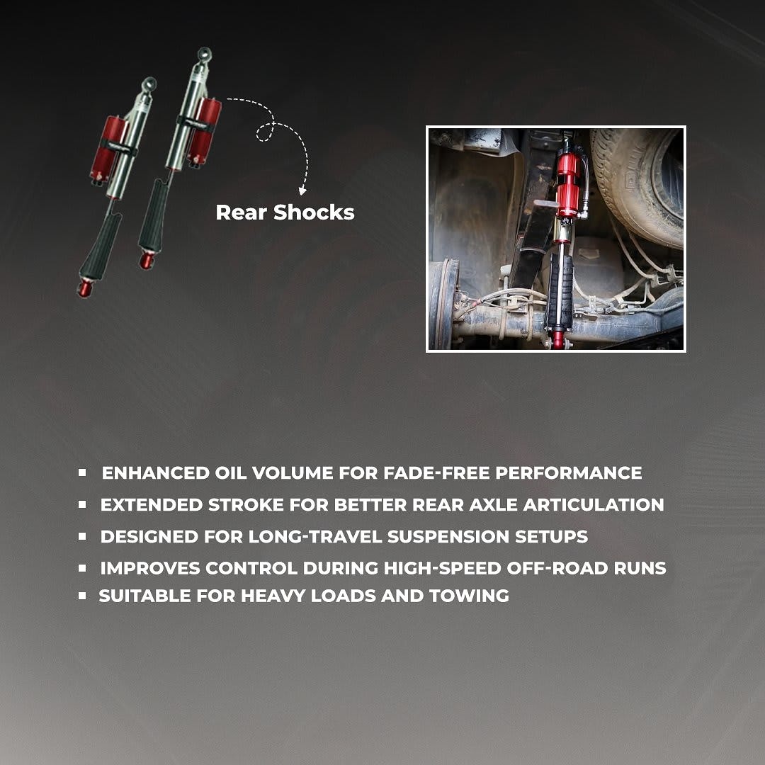 profender king series full kit suspension for ford endeavour