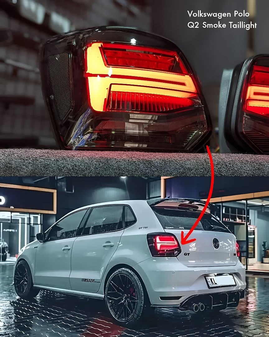 Volkswagen polo q2 smoke taillight