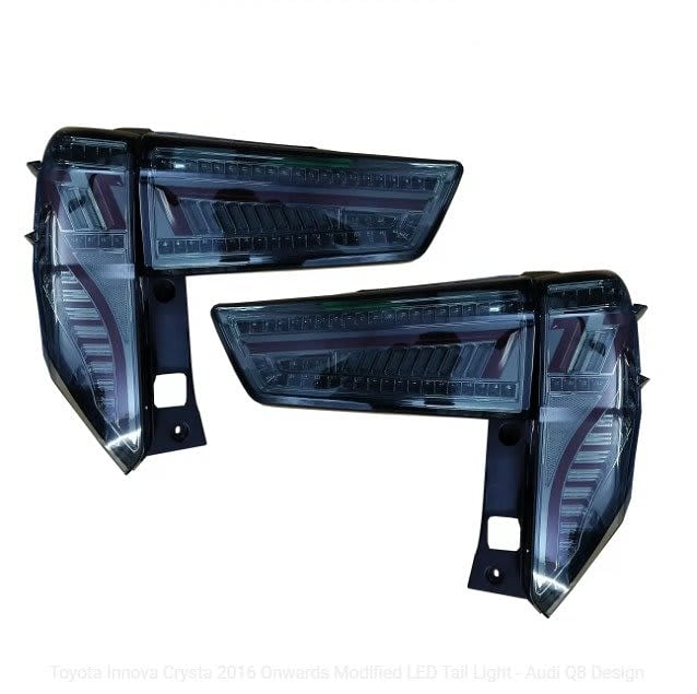 Toyota Innova Crysta 2016+ Audi Q8 design Aftermarket LED Tail Light