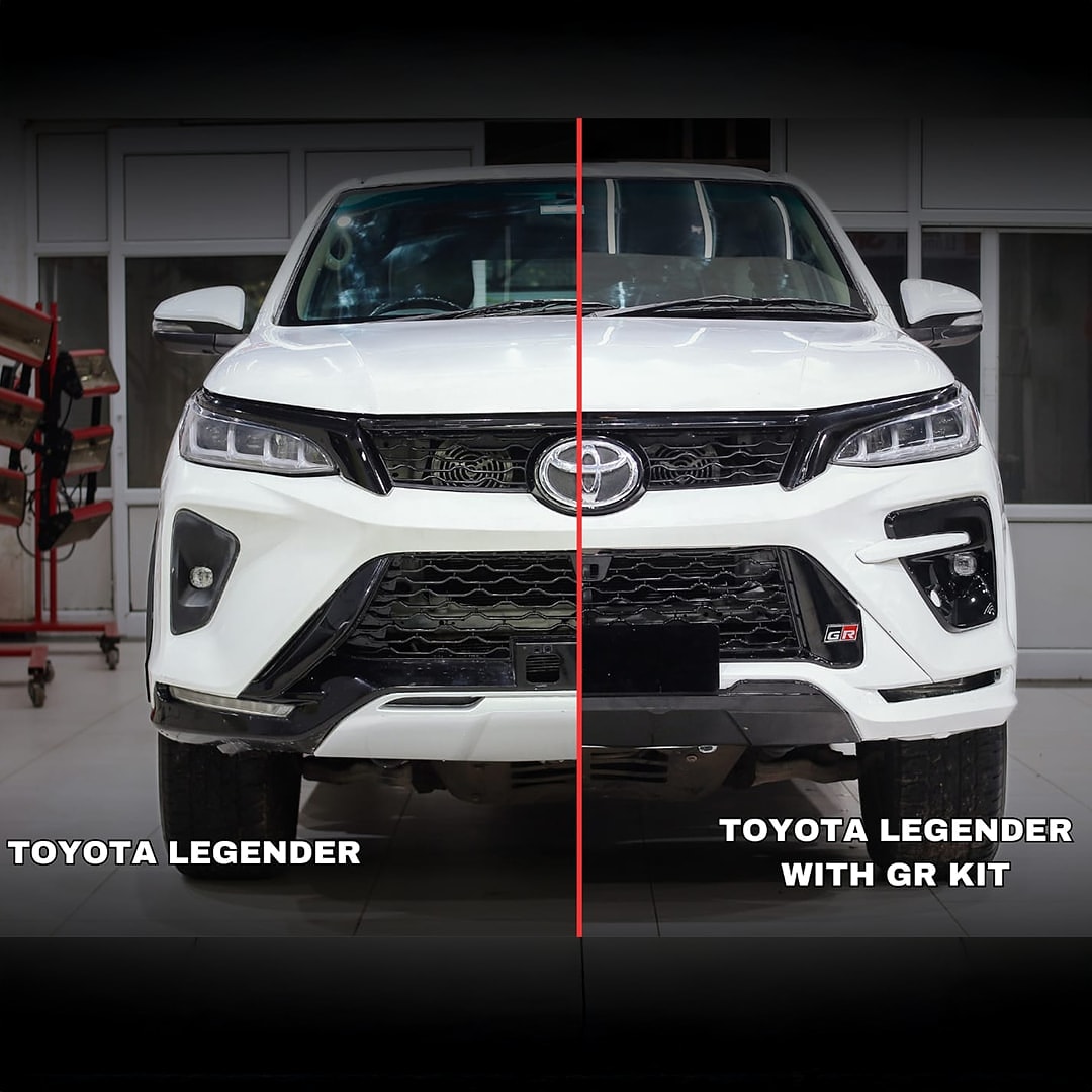 Toyota legender to legender gr sports conversion trims